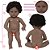 Boneca Reborn Negra Com Saída De Banho Patinho + Kit Itens - Imagem 6