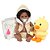 Boneca Reborn Negra Com Saída De Banho Patinho + Kit Itens - Imagem 1