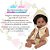 Boneca Reborn Negra Com Saída De Banho Patinho + Kit Itens - Imagem 2