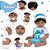 Bebê Reborn Negro Recém Nascido Enxoval Completo Stitch - Imagem 3