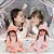 Boneca Reborn Gemeas 46cm Cojnunto De Renda Enxoval Completo - Imagem 5