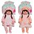 Boneca Reborn Gemeas 46cm Cojnunto De Renda Enxoval Completo - Imagem 1