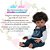 Bebê Reborn Negro Realista 46cm Enxoval Completo Com Bolsa - Imagem 2