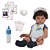 Boneco Reborn Negro Realista 100% Silicone Com 11 Acessórios - Imagem 1