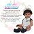 Boneco Reborn Negro Realista 100% Silicone Com 11 Acessórios - Imagem 2