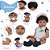 Boneco Reborn Negro Realista 100% Silicone Com 11 Acessórios - Imagem 3