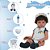 Boneco Reborn Negro Realista 100% Silicone Com 11 Acessórios - Imagem 4