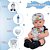 Boneco Bebê Reborn Príncipe Recém Nascido Com Kit Itens - Imagem 4