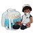 Boneco Reborn Menino Negro Com Enxoval Aviãozinho + Bolsa - Imagem 1