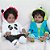 Bebê Reborn Gêmeos Realistas Pandinha Jacarezinho Negros - Imagem 5