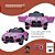 Carrinho Elétrico Infantil 12v Motorizado Bmv S4 Cor Rosa - Imagem 4