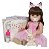 Boneca Reborn Realista Linda Bailarina 100% Vinil + Itens - Imagem 1
