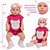 Boneca Reborn Abigail Realista 48cm Enxoval Completo Ursinho - Imagem 7