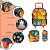 Kit Mochila Infantil Rodinhas Pokémon Lacheira Estojo Xeryus - Imagem 3