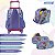 Kit Mochila Infantil Rodinhas Frozen Lancheira Estojo Lilás - Imagem 5