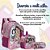 Kit Mochila Infantil Feminina Princesas Lancheira Estojo - Imagem 2