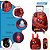 Kit Mochila Infantil De Rodinhas Spider Man Lancheira Grande - Imagem 3
