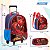 Kit Mochila Infantil De Rodinhas Spider Man Lancheira Grande - Imagem 4