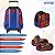 Kit Mochila Infantil De Rodinhas Spider Man Lancheira Grande - Imagem 6