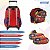 Kit Mochila Infantil Carros Rodinha Lancheira Estojo Grande - Imagem 6