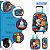 Kit Mochila Infantil Escolar Mickey Rodinha Lancheira Estojo - Imagem 3