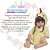 Boneca Reborn Menina Valentina Saída De Banho Kit Completo - Imagem 2