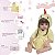 Boneca Reborn Menina Valentina Saída De Banho Kit Completo - Imagem 4