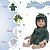 Boneco Bebê Reborn Menino Conjunto Jacaré 12 Acessórios - Imagem 4