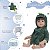 Bebê Reborn Menino Saída De Banho Jacaré Bolsa 17 Itens - Imagem 4