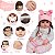 Boneca Reborn Menina Com Lindo Conjunto Bolsa Acessórios - Imagem 3