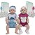Boneca Reborn Gêmeos Abigail Corpo 100% Vinil + Kit Itens - Imagem 1