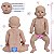 Boneca Reborn Gêmeos Abigail Corpo 100% Vinil + Kit Itens - Imagem 3