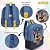 Mochila Infantil Masculina Patrulha Canina Chase Costas - Imagem 3