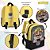 Mochila Infantil Costas Patrulha Canina Rubble Reforçada - Imagem 3