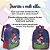 Mochila Infantil Menino Super Mario Costas Alça Reforçada - Imagem 2