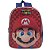 Mochila Infantil Costas Super Mario Passeio Creche Tam G - Imagem 1