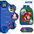 Kit Mochila Infantil Super Mario Costas + Estojo Cor Azul - Imagem 3