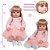 Boneca Reborn Loira Princesa 100% Vinil + Lindo Enxoval - Imagem 6