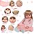 Boneca Reborn Loira Princesa 100% Vinil + Lindo Enxoval - Imagem 3