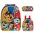 Kit Mochila Infantil Masculina Patrulha Canina Escolar Azul - Imagem 1