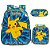 Kit Mochila Infantil Escolar Pokémon Lancheira Estojo Azul - Imagem 1