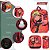 Kit Mochila Infantil Masculina Naruto Lancheira Estojo Tam G - Imagem 3