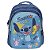 Mochila Infantil Escolar Stitch Costas Resistente Cor Azul - Imagem 1