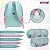 Kit Mochila Infantil Stitch Costas Com Estojo Cor Verde - Imagem 5