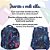 Mochila Stitch Galáxia Infantil Escolar Completa Estampa 3d - Imagem 2