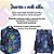 Mochila Infantil Stitch Costas Tam G 3d Resistente Cor Azul - Imagem 2