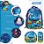 Kit Mochila Infantil Stitch Costas Lancheira Estojo Cor Azul - Imagem 3