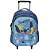 Mochila Infantil Masculina Rodinha Stitch Tam G Cor Azul - Imagem 1