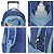 Mochila Infantil Masculina Rodinha Stitch Tam G Cor Azul - Imagem 6