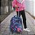 Mochila Infantil Rodinha Stitch Resistente Estampa 3d Creche - Imagem 5